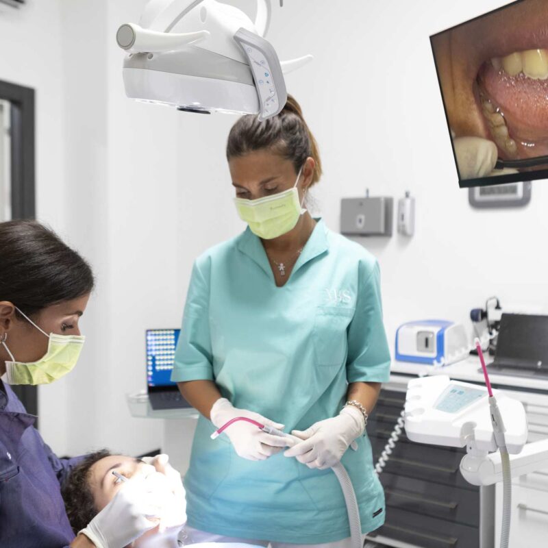 pulizia dei denti